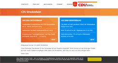 Desktop Screenshot of cdu-breckenheim.de